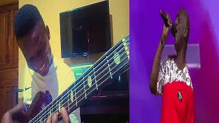 sammie okposo sing halleluyah bass cover 