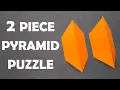 2 piece pyramid puzzle