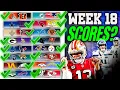 Week 18 NFL Predictions ALL GAMES 2025