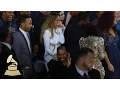 Kanye West crashing Beck s Album Of The Year Acceptance Speech GRAMMYs