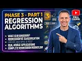 Regression Algorithms Explained Introduction to Regression ML Course Phase 3 Part 1