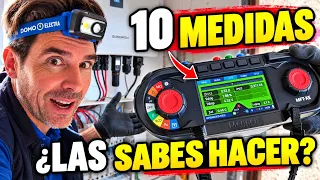10 MEDIDAS que todo ELECTRICISTA debe SABER hacer | Megger MFT-XE