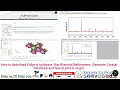 How to download Fullprof software Run Rietveld Refinement Crystal Structure and plot in origin