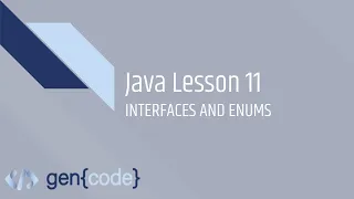 Java Interfaces and Enums 11