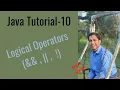 Java Tutorial-10 Logical Operators