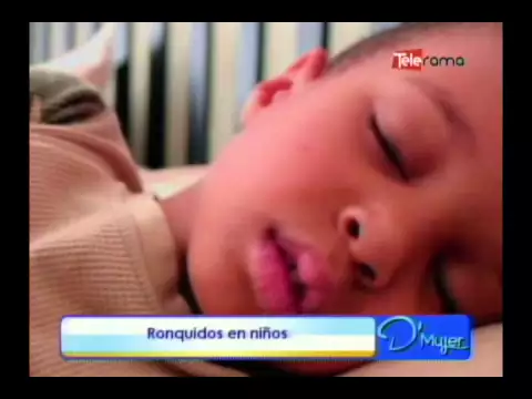 Ronquidos en niños