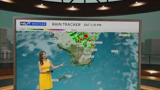 South Florida to see another day of potentially dangerous heat ahead of showers storms on Saturday