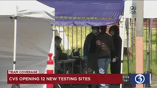 Testing ramps up in the state as CVS opens more drive-thru sites
