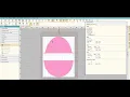 Wilcom Hatch Tutorial - Digitize split Easter Egg Applique