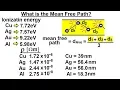 Physics - E M Ch 40 1 Current Resistance Understood 10 of 17 What is the Mean Free Path