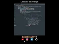 Leetcode 120 Triangle in Python Python Leetcode Python Coding Tutorial Python Coding ASMR