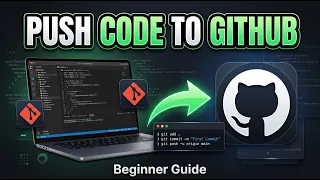 How to Push Code to GitHub for Beginners Git GitHub Tutorial 2026