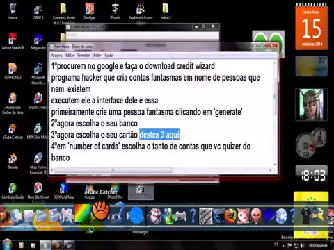 COMO CRIAR CARTÕES DE CRÉDITO FAKES
