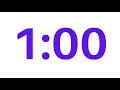 1 Minute - 60 Second Simple Countdown Timer