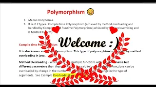 Polymorphism Java Interview Questions Part-1 Java Interview Questions 22