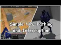 Simple NPC Pathing and Interruption in Half-Life Alyx Workshop Tools