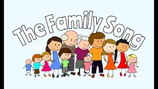 Family Members Song For Kids ESL English Learning Song 