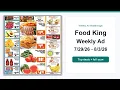 Food King Weekly Ad 26 - 26 Top 10 Deals