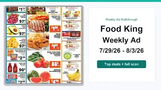 Food King Weekly Ad 26 - 26 Top 10 Deals