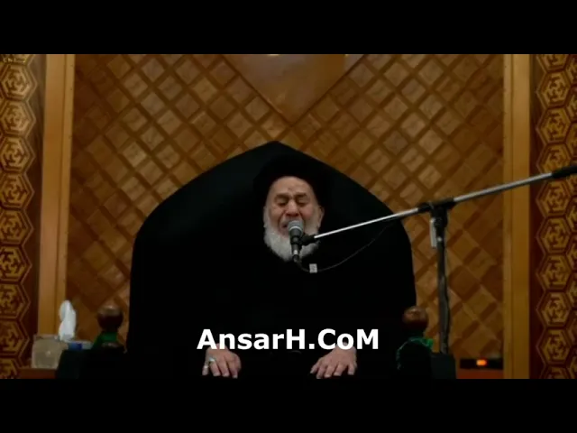 ⁣استقبال شهر محرم الحرام آية الله السيد إمام الجزائري ليلة 1 محرم الحرام 1447 هـ