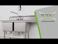Regency Compartment Sinks