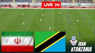 🔴 IRAN 🆚 TANZANIA — FULL MATCH ⚽International Friendly 2025 | eFootball PES 2021 Gameplay