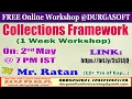 Collections Framework FREE 1 Week Workshop Online Training DURGASOFT