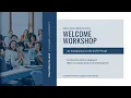 TC NSO 2020 Welcome Workshop Navigating the myTC Portal