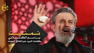 تمنيت الرادود باسم الكربلائي 