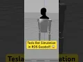 Lagu Tesla Bot Optimus Simulation in ROS Gazebo!!! 😱 #robotics