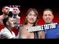 Professional Tattoo Artists Rate React to UFC Fighter Tattoos Best Worst