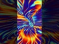 Download Lagu Vibrant Color Wavy Abstract Pattern Animation Video