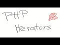 What are PHP Iterators
