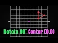 Counterclockwise 90 Degree Rotation About the Origin