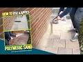 How To Use Polymeric Sand for Pavers Interlocking Joints Easy Install Procedure
