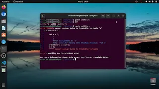 Rust Programming - Variables and Mutability