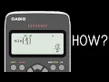 How does a calculator find sinx