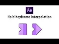 After Effects Hold Keyframe