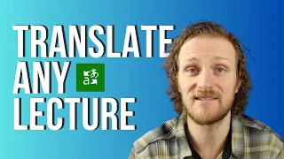 Translate Your Lecture into ANY LANGUAGE in Real-Time Microsoft Translate