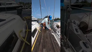 BE FREE getting a scrub