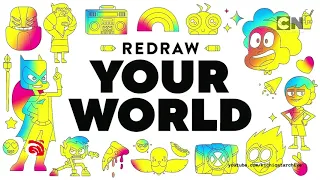 cartoon network asia all redraw your world animation clips promos bumpers part 2
