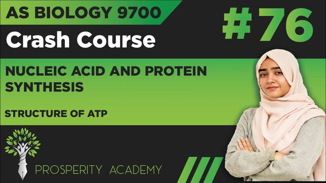 Structure of ATP | Nucleic Acid and Protein Synthesis | 9700 AS Biology Urdu/Hindi