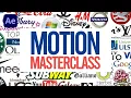 Motion Graphics Masterclass 8 Hours - Complete After Effects Training for Beginners to Pros