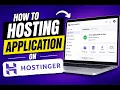 How to Host Any Application on Hostinger Step-by-Step Guide 2026