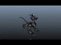 Centaur run cycle animation