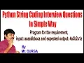 Python Q12 Program for the requirement input aaaabbbccz and expected output 4a3b2c1z