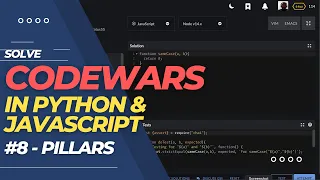 CODEWARS - Pillars solved in Python Javascript