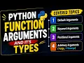Python Function Arguments and its Types