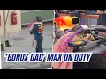Max Verstappen being WHOLESOME Dad to Penelope during Abu Dhabi GP