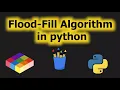 Flood Fill algorithm in python Image manipulation with pillow